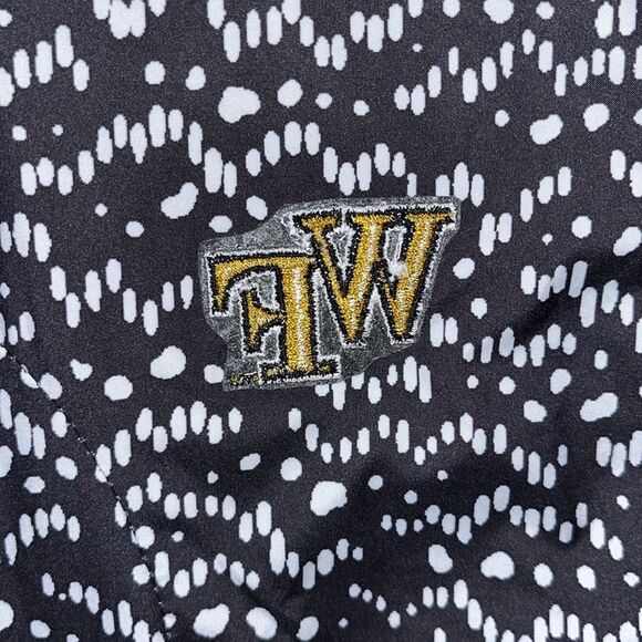 Peter Millar E4 Crown Wake Forest Demon Deacons Reversible Wind Vest Jacket S - Picture 8 of 10